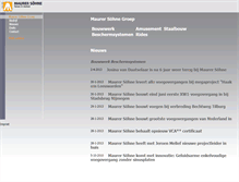Tablet Screenshot of maurer-soehne.nl